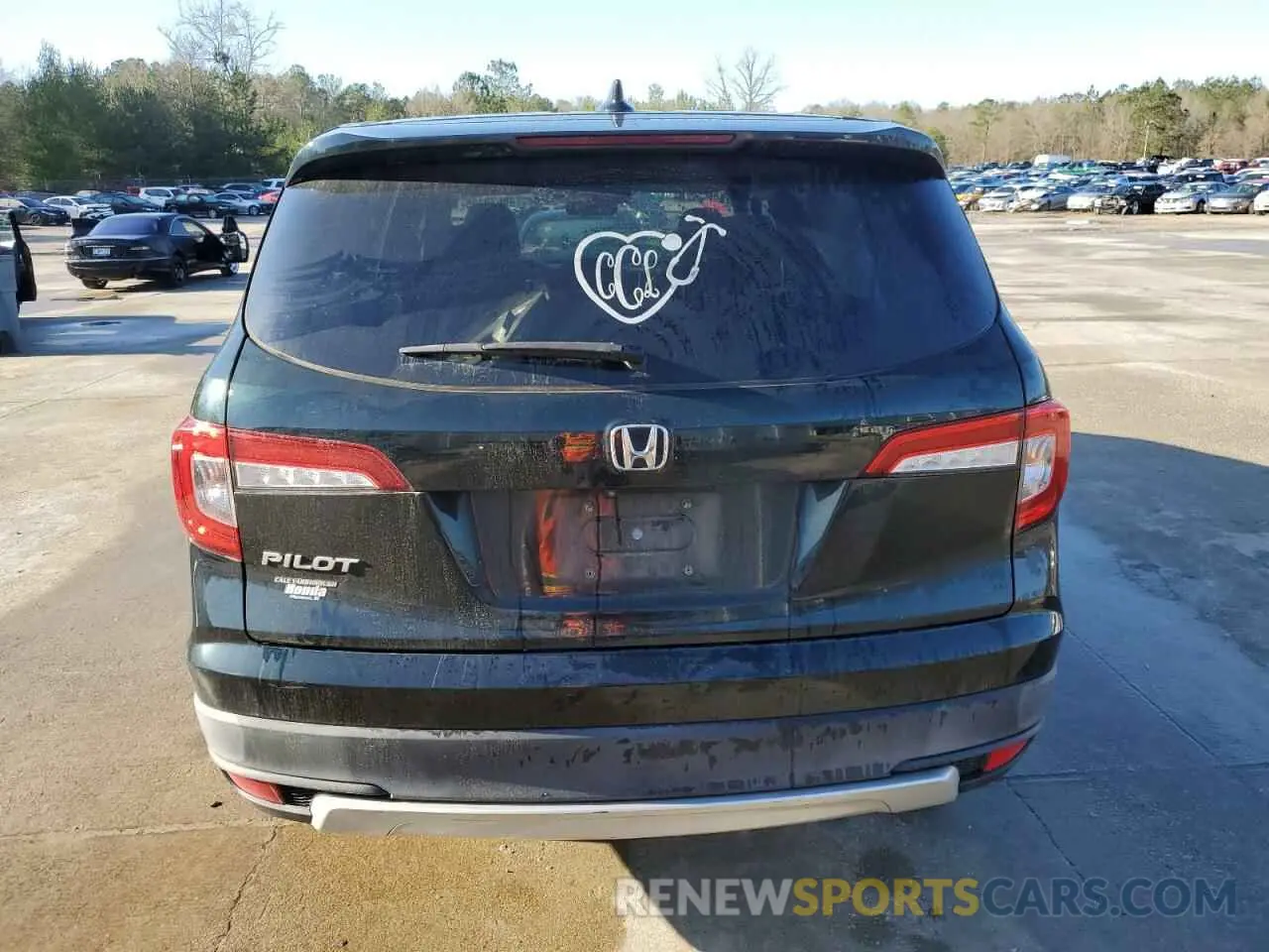 6 Фотография поврежденного автомобиля 5FNYF5H50KB043966 HONDA PILOT 2019