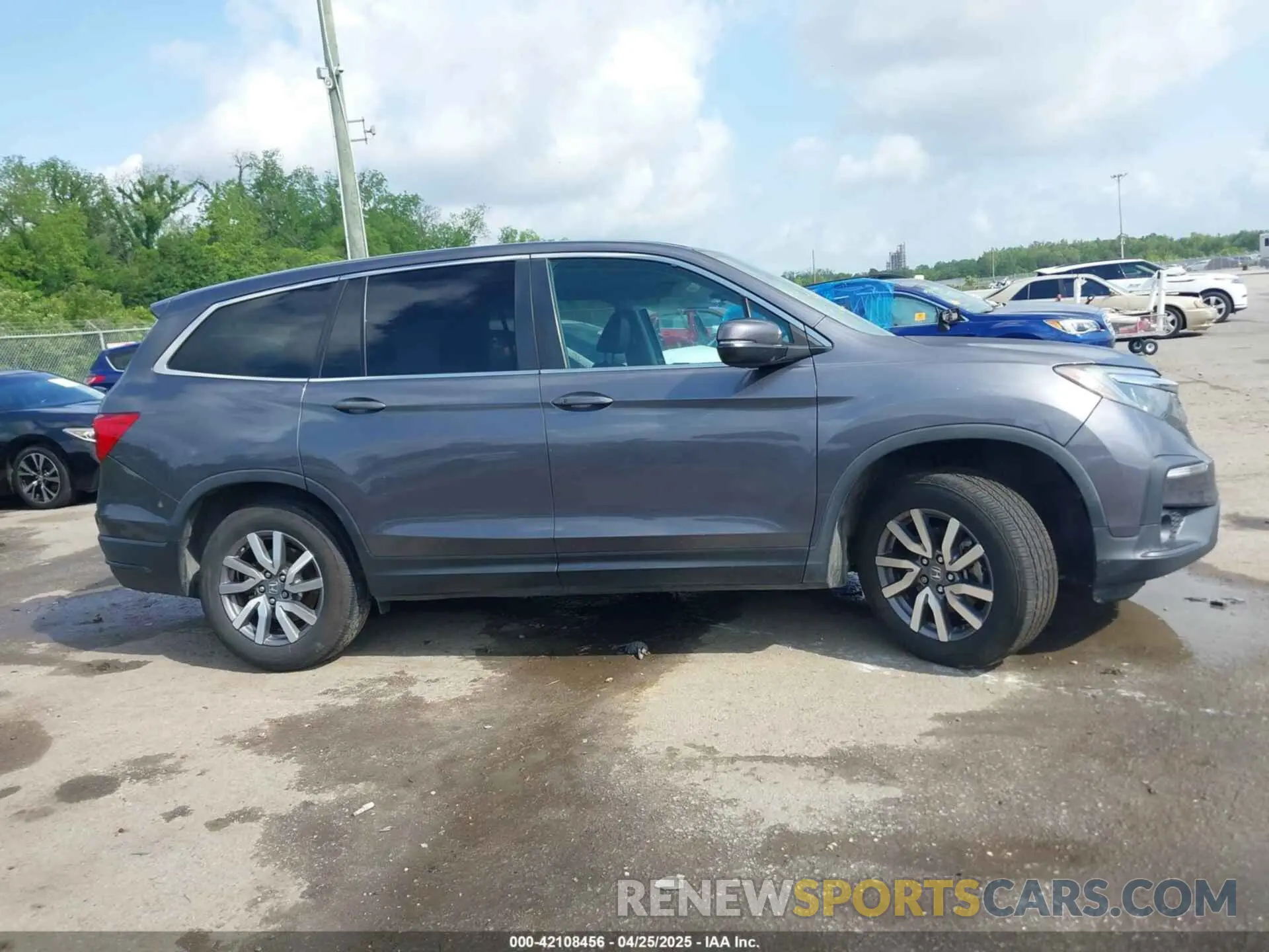 13 Photograph of a damaged car 5FNYF5H52KB039336 HONDA PILOT 2019