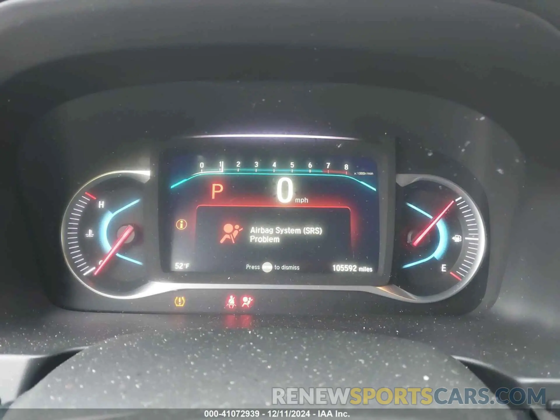 7 Photograph of a damaged car 5FNYF5H56KB016304 HONDA PILOT 2019