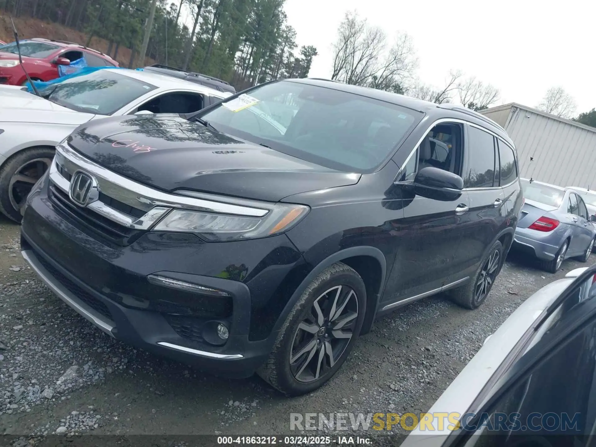 14 Фотография поврежденного автомобиля 5FNYF5H66KB027960 HONDA PILOT 2019