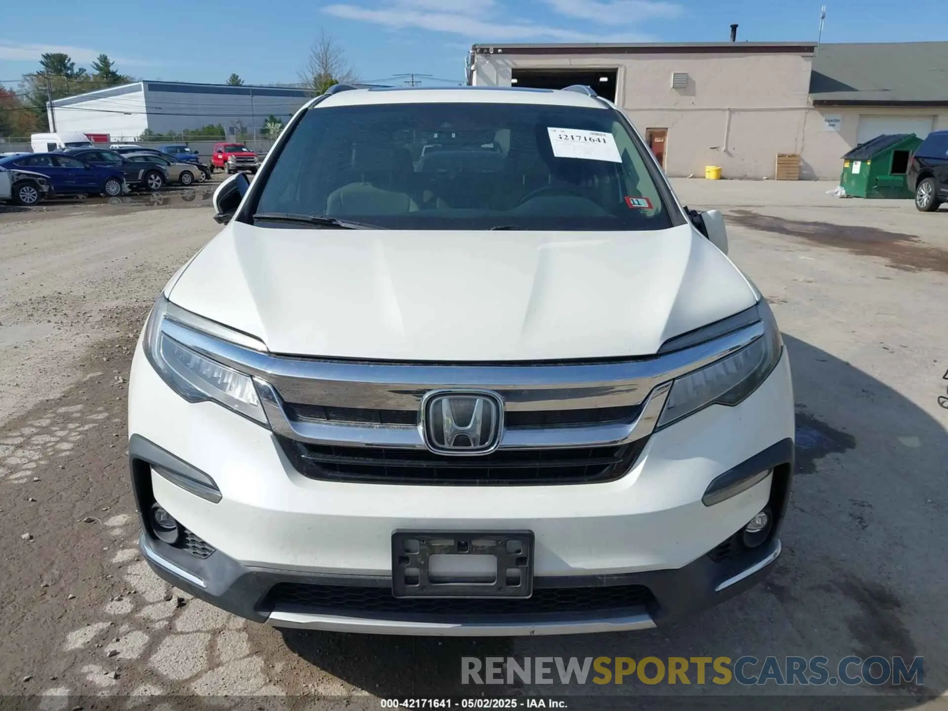 11 Фотография поврежденного автомобиля 5FNYF5H90KB005916 HONDA PILOT 2019