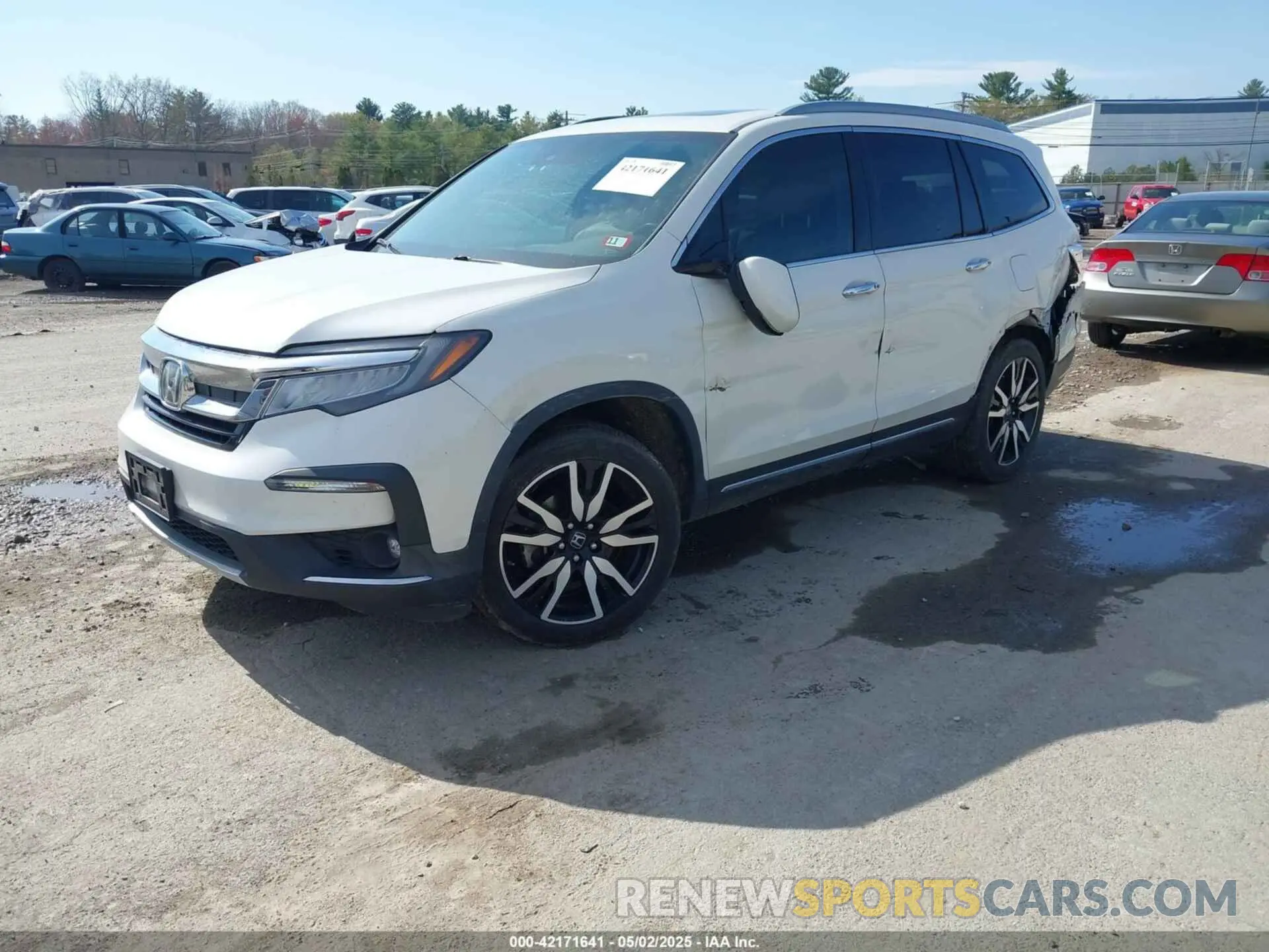 2 Фотография поврежденного автомобиля 5FNYF5H90KB005916 HONDA PILOT 2019