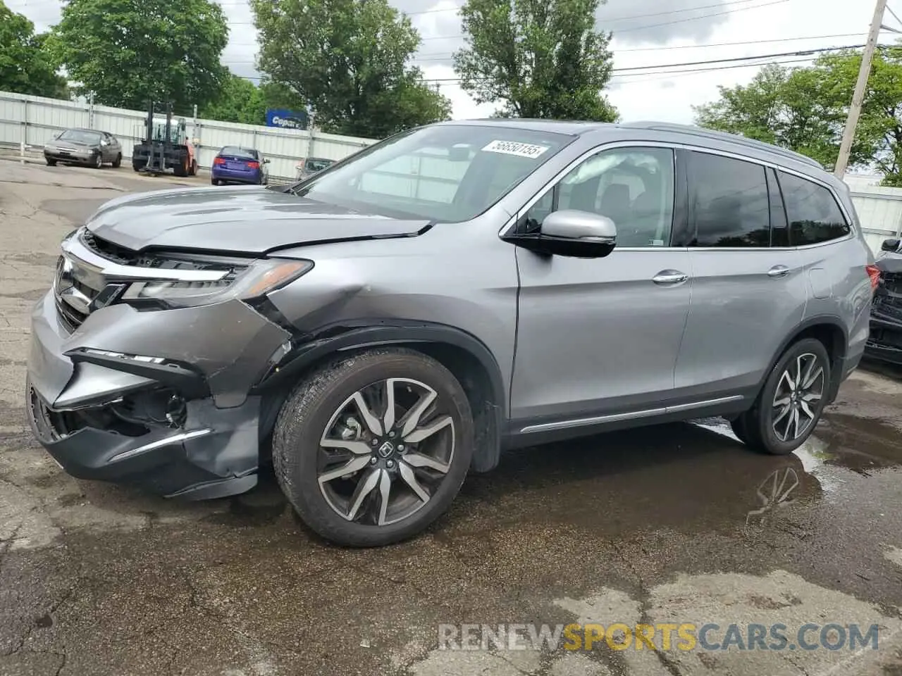1 Photograph of a damaged car 5FNYF5H91KB033661 HONDA PILOT 2019