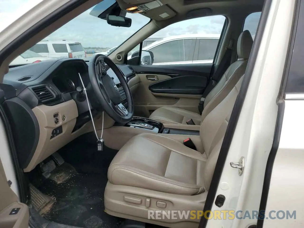 7 Фотография поврежденного автомобиля 5FNYF5H99KB020186 HONDA PILOT 2019