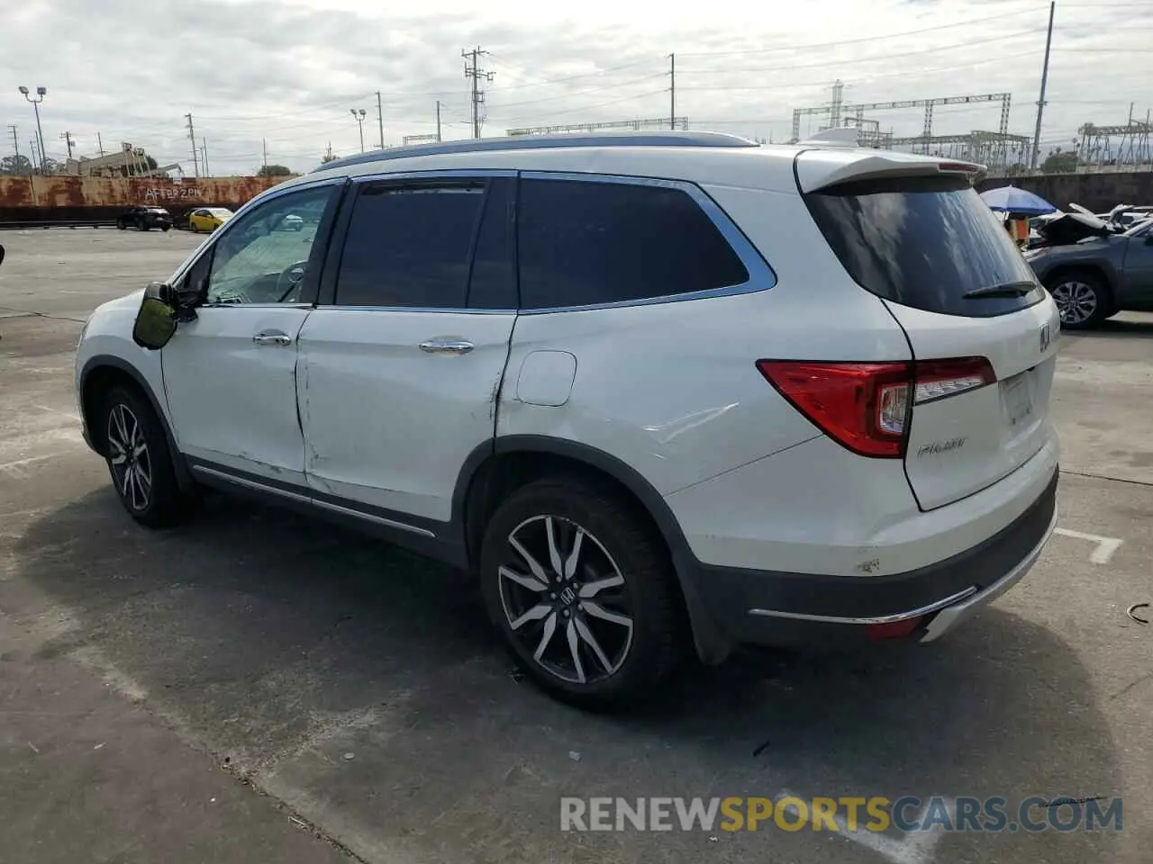 2 Фотография поврежденного автомобиля 5FNYF6H00KB027003 HONDA PILOT 2019