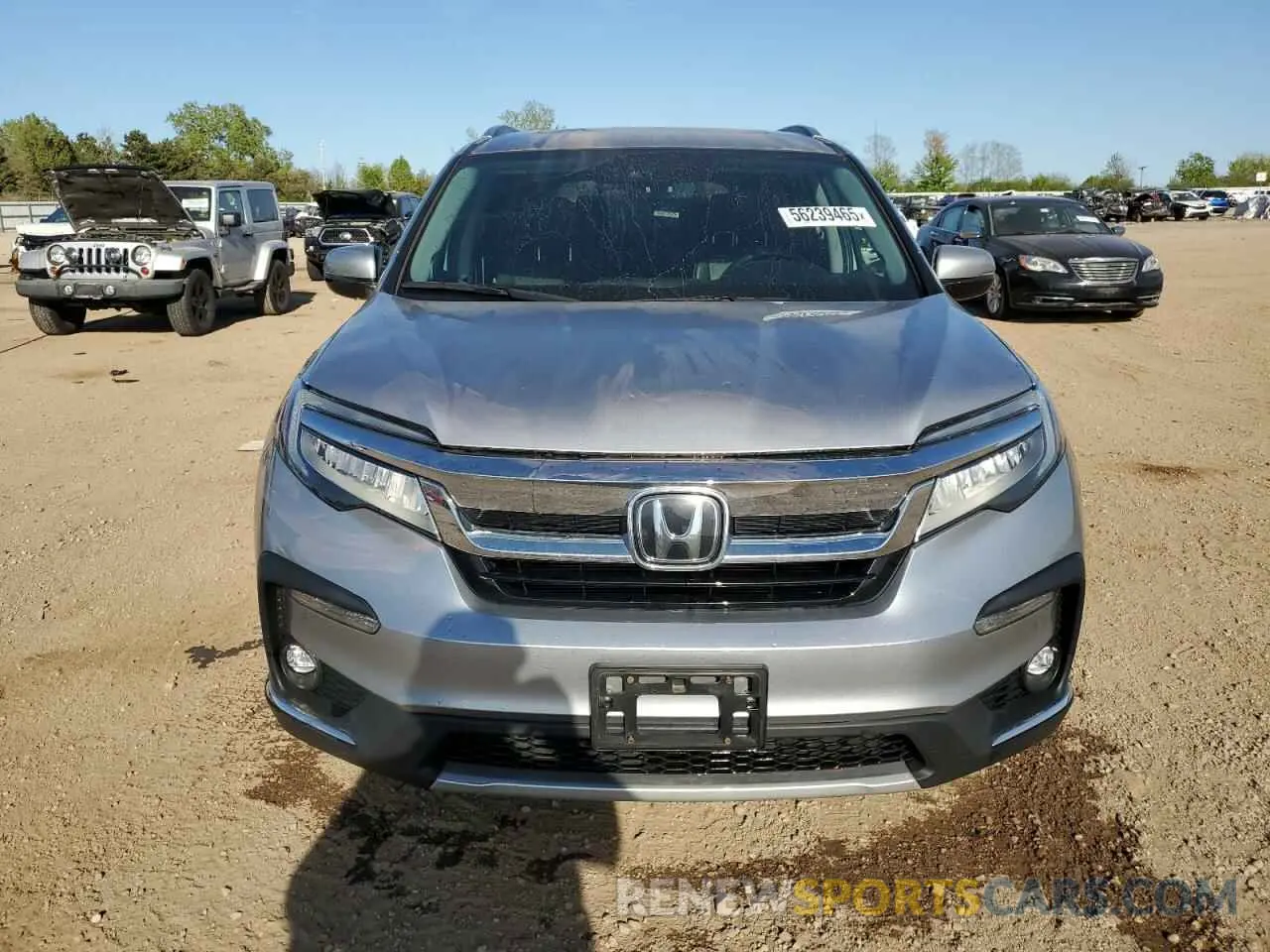 5 Photograph of a damaged car 5FNYF6H00KB056713 HONDA PILOT 2019