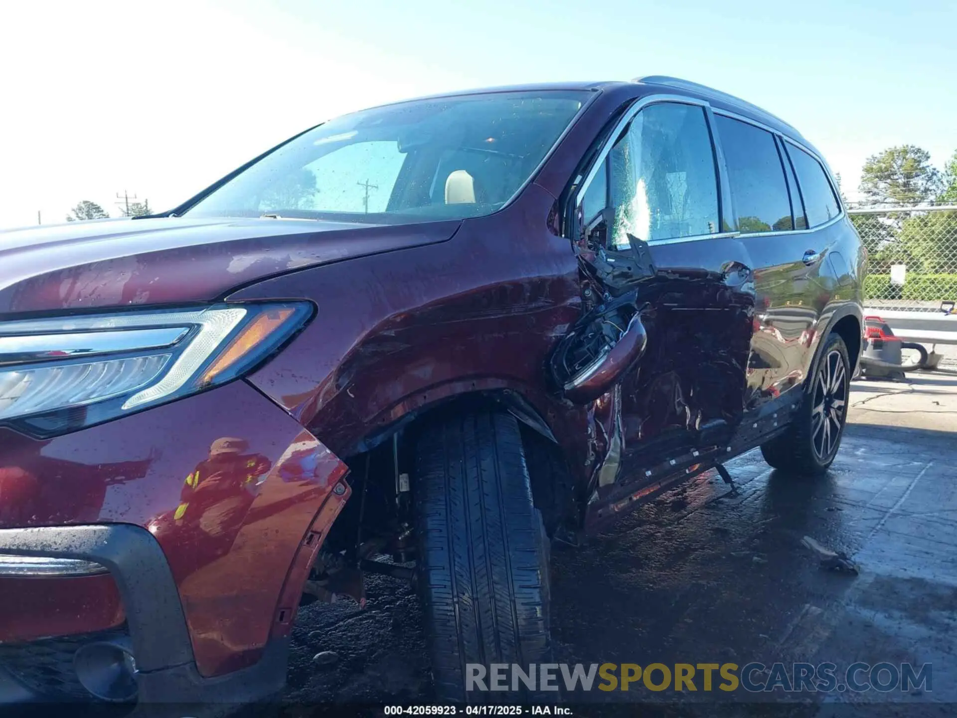 6 Фотография поврежденного автомобиля 5FNYF6H00KB067307 HONDA PILOT 2019