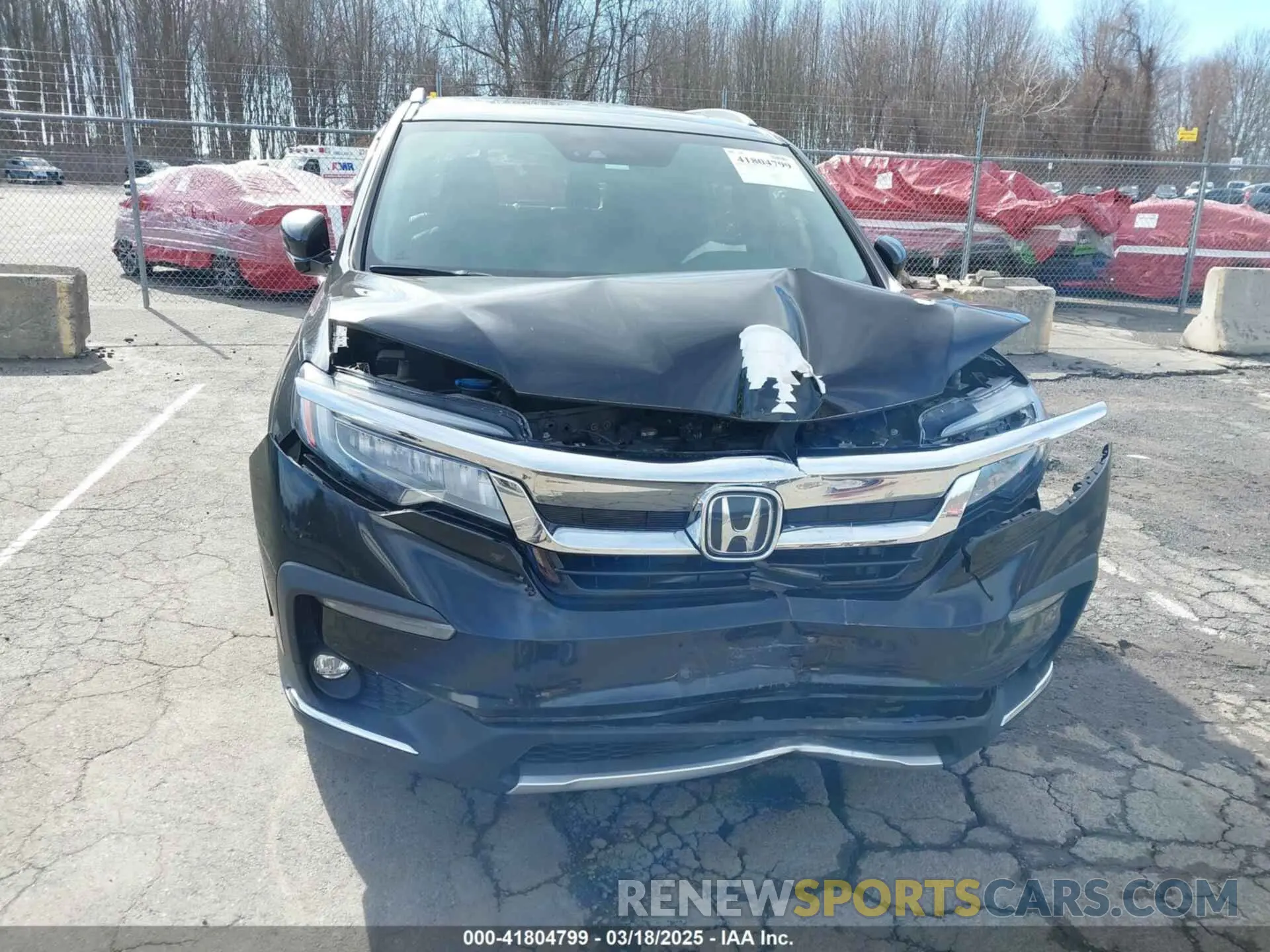 13 Фотография поврежденного автомобиля 5FNYF6H02KB005956 HONDA PILOT 2019