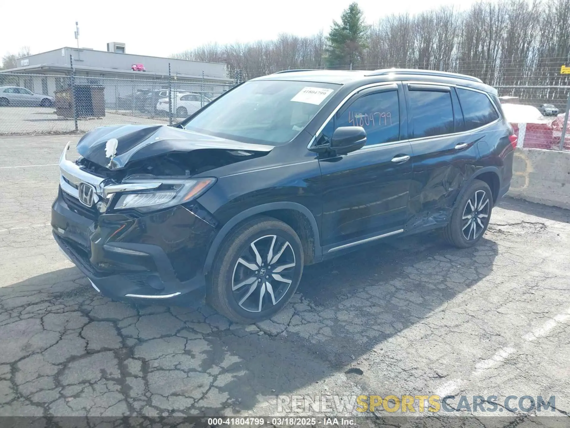 2 Фотография поврежденного автомобиля 5FNYF6H02KB005956 HONDA PILOT 2019