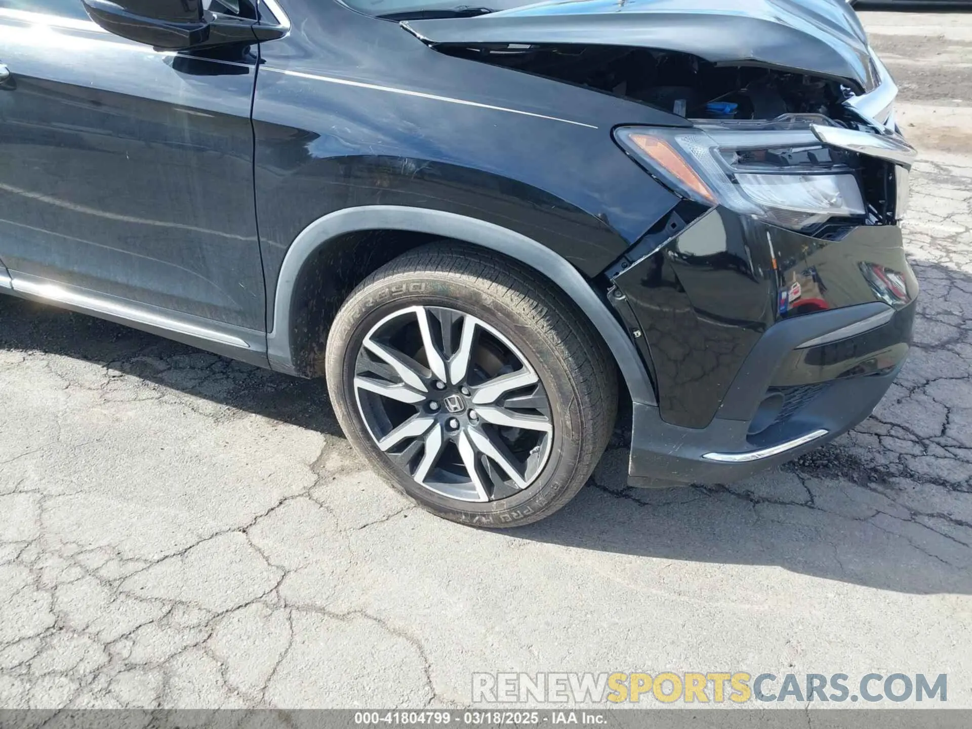 20 Фотография поврежденного автомобиля 5FNYF6H02KB005956 HONDA PILOT 2019