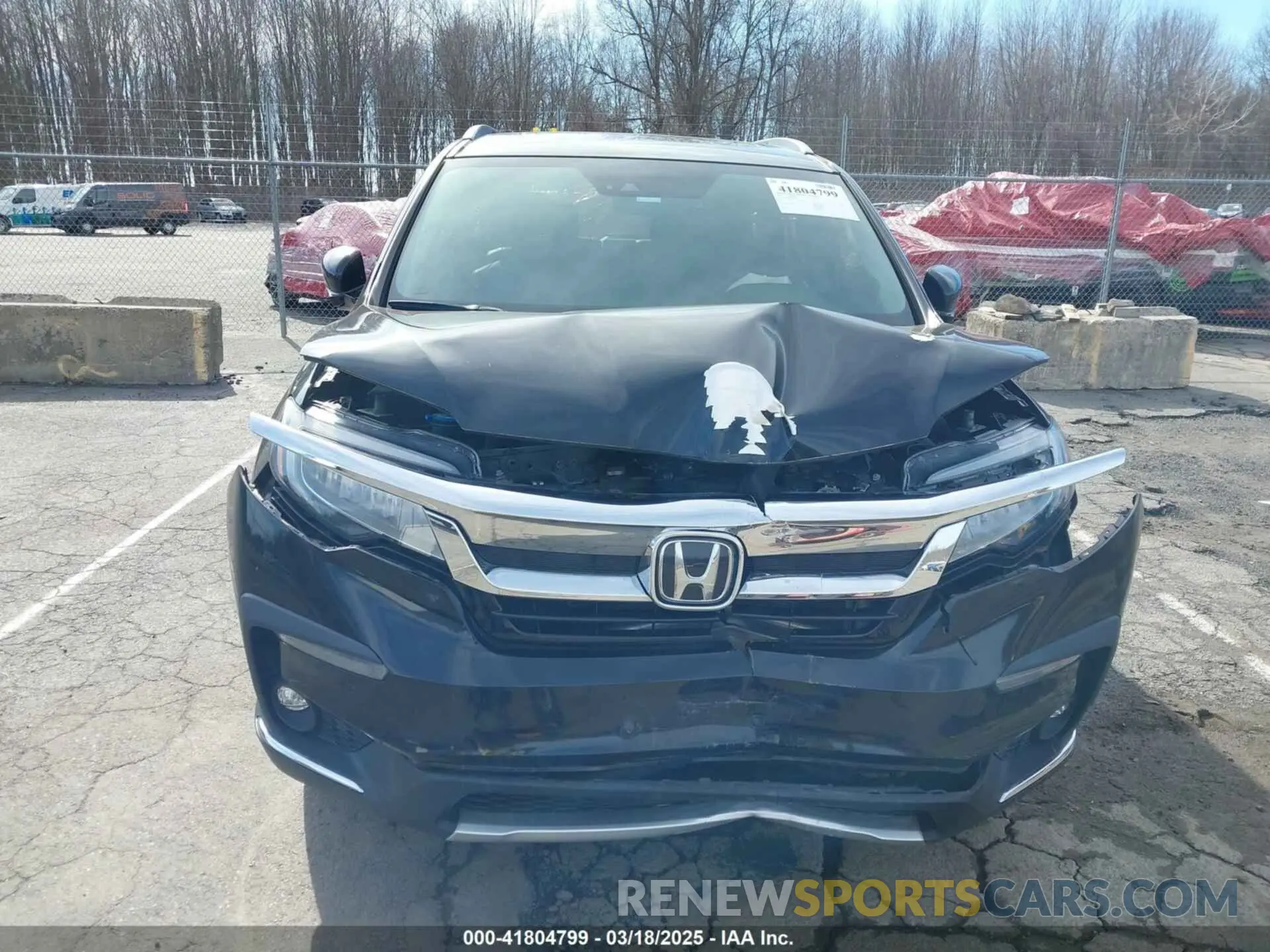 6 Фотография поврежденного автомобиля 5FNYF6H02KB005956 HONDA PILOT 2019