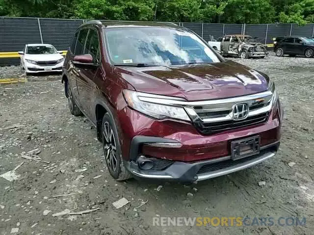 14 Photograph of a damaged car 5FNYF6H05KB014358 HONDA PILOT 2019