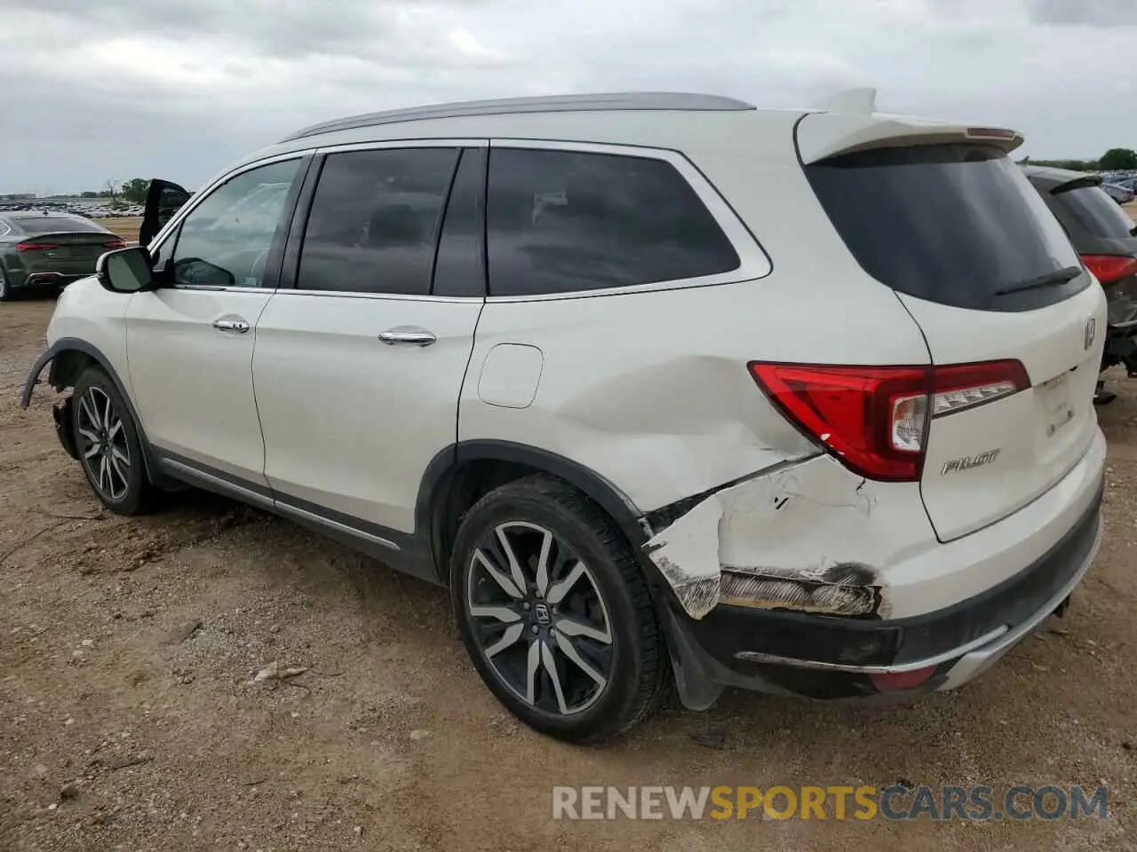 2 Фотография поврежденного автомобиля 5FNYF6H07KB001286 HONDA PILOT 2019