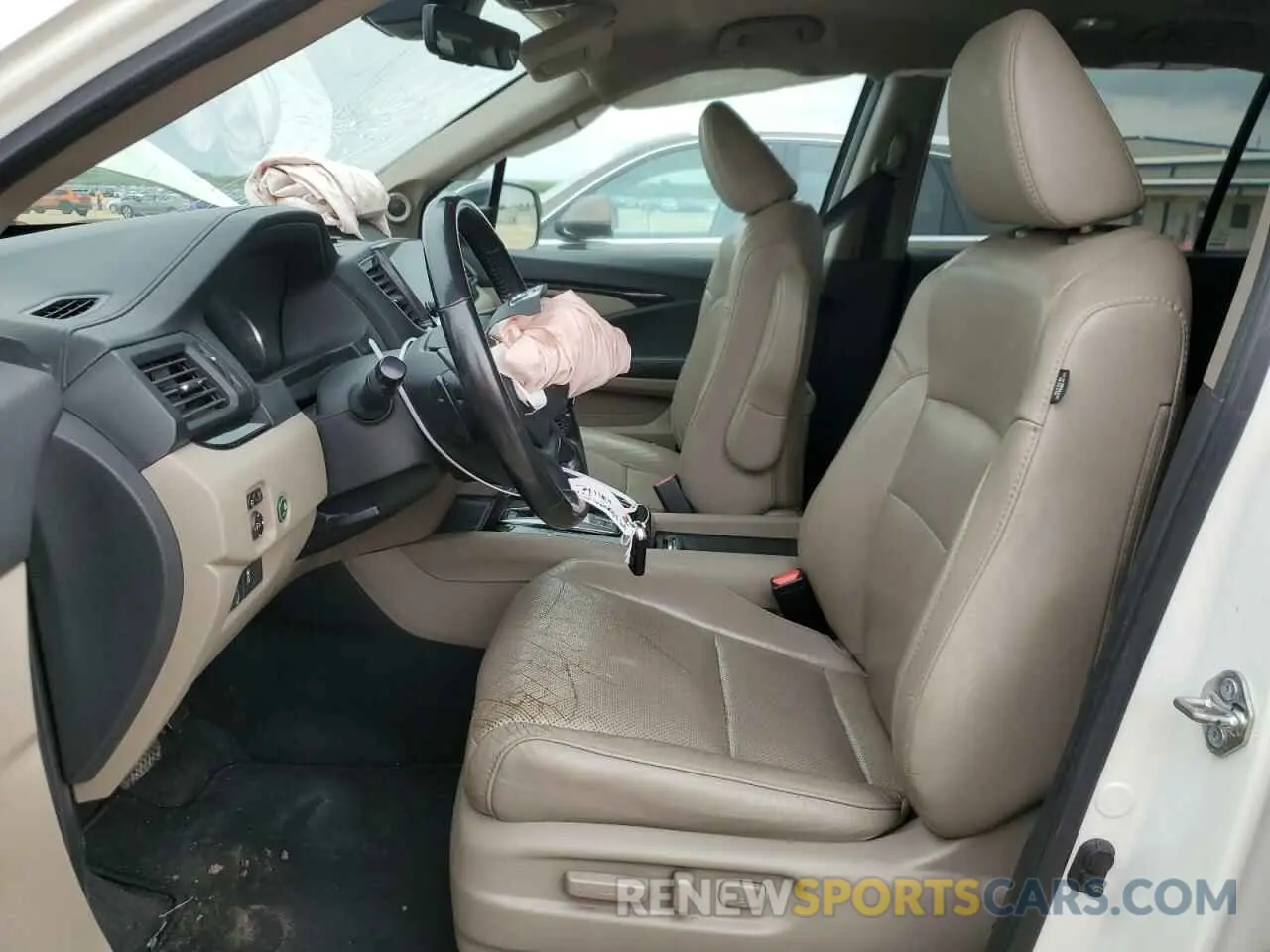 7 Фотография поврежденного автомобиля 5FNYF6H07KB001286 HONDA PILOT 2019