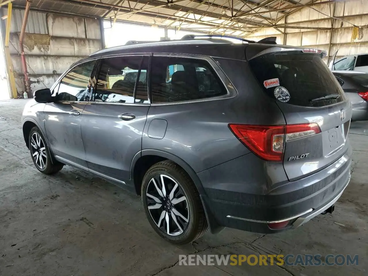 2 Photograph of a damaged car 5FNYF6H0XKB002755 HONDA PILOT 2019