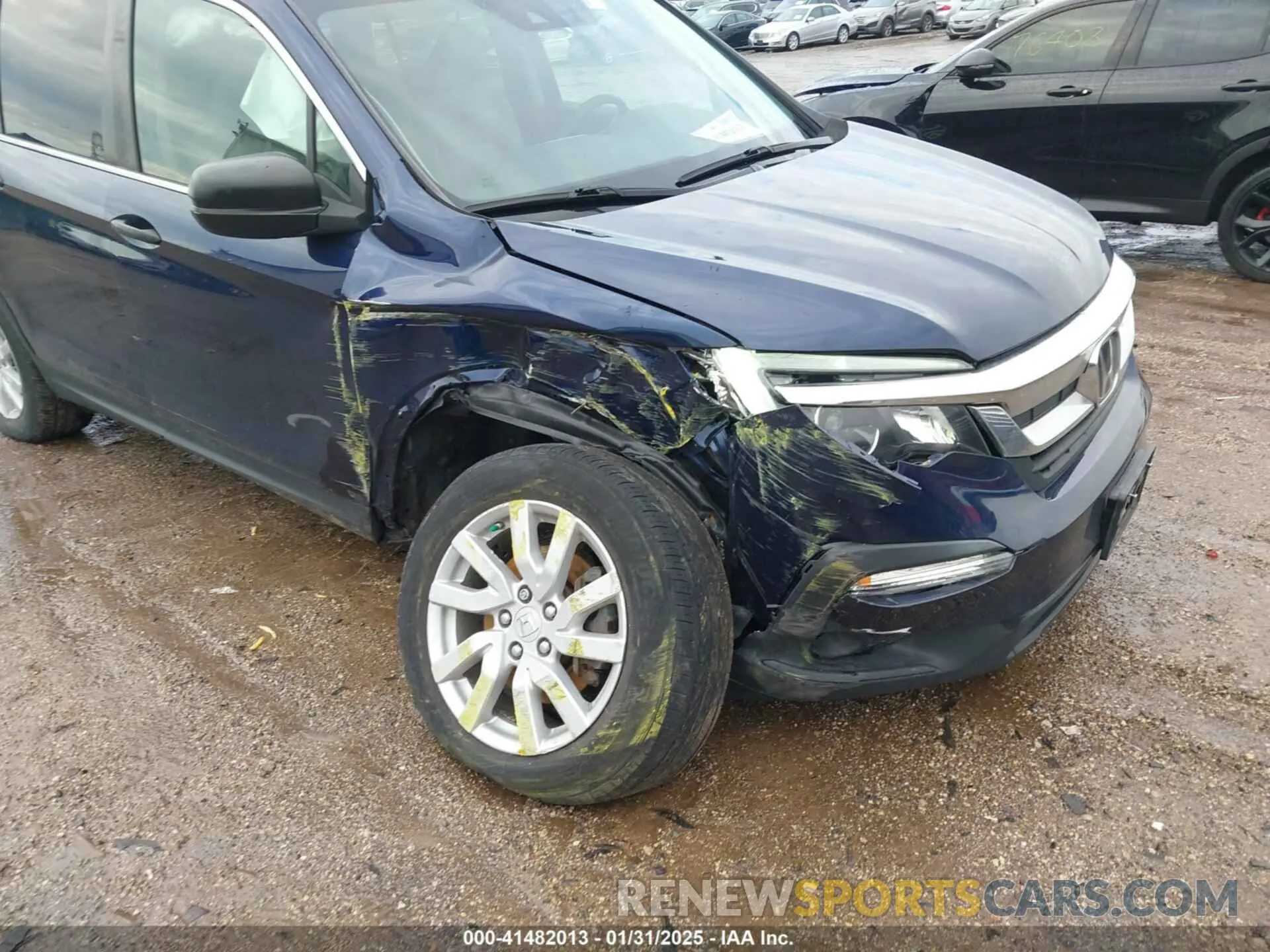 6 Фотография поврежденного автомобиля 5FNYF6H10KB061452 HONDA PILOT 2019
