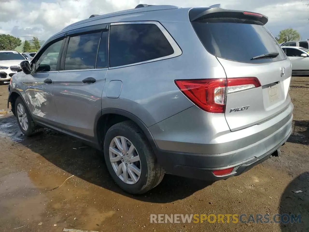 2 Photograph of a damaged car 5FNYF6H12KB036083 HONDA PILOT 2019