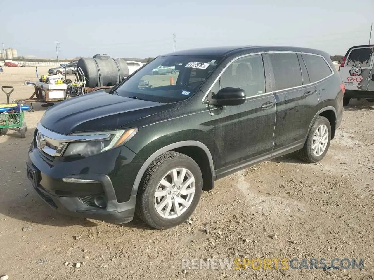 1 Фотография поврежденного автомобиля 5FNYF6H12KB056429 HONDA PILOT 2019