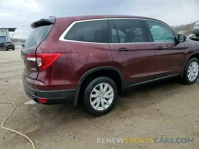 14 Photograph of a damaged car 5FNYF6H12KB075823 HONDA PILOT 2019