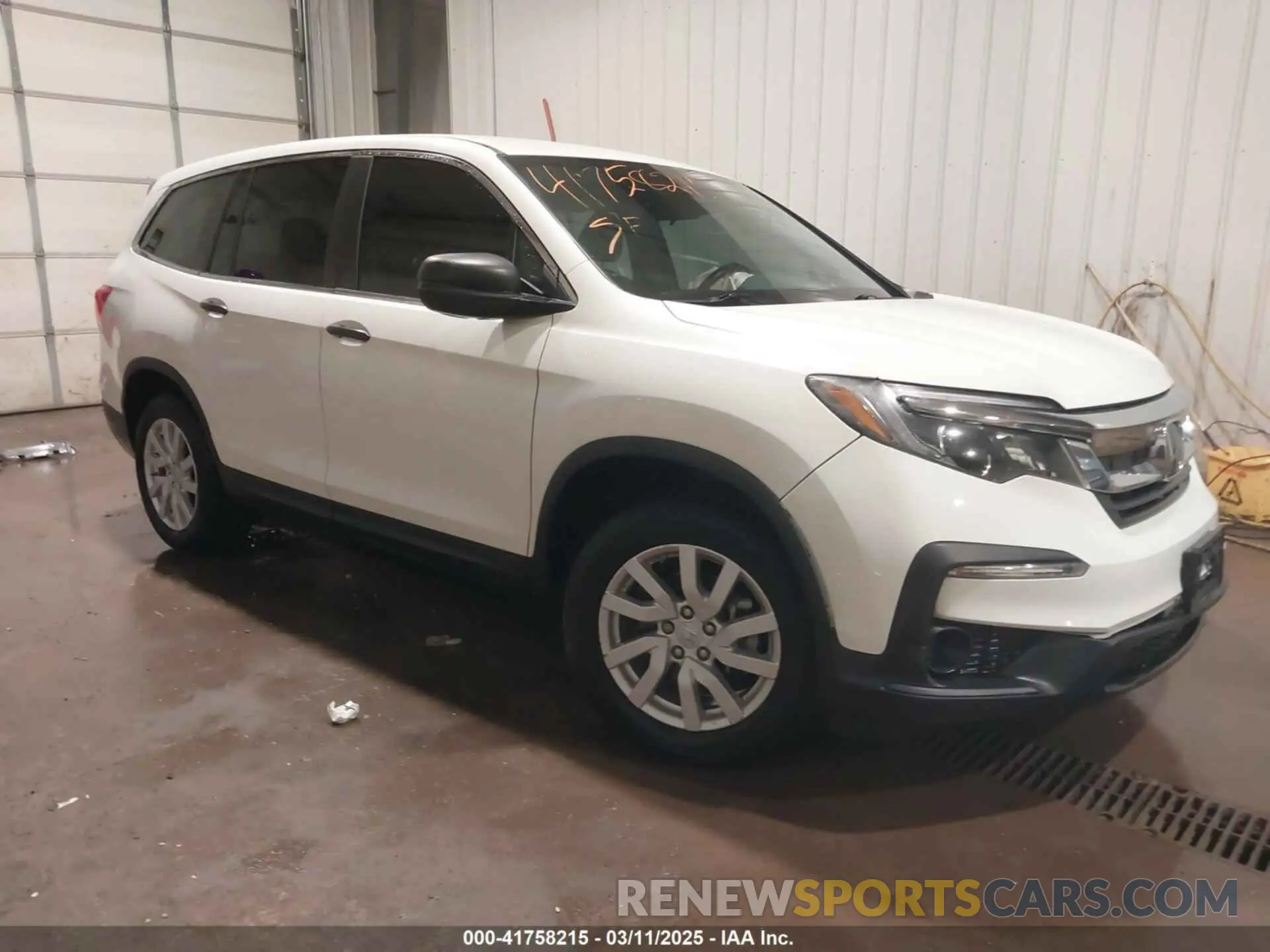 1 Фотография поврежденного автомобиля 5FNYF6H13KB086295 HONDA PILOT 2019