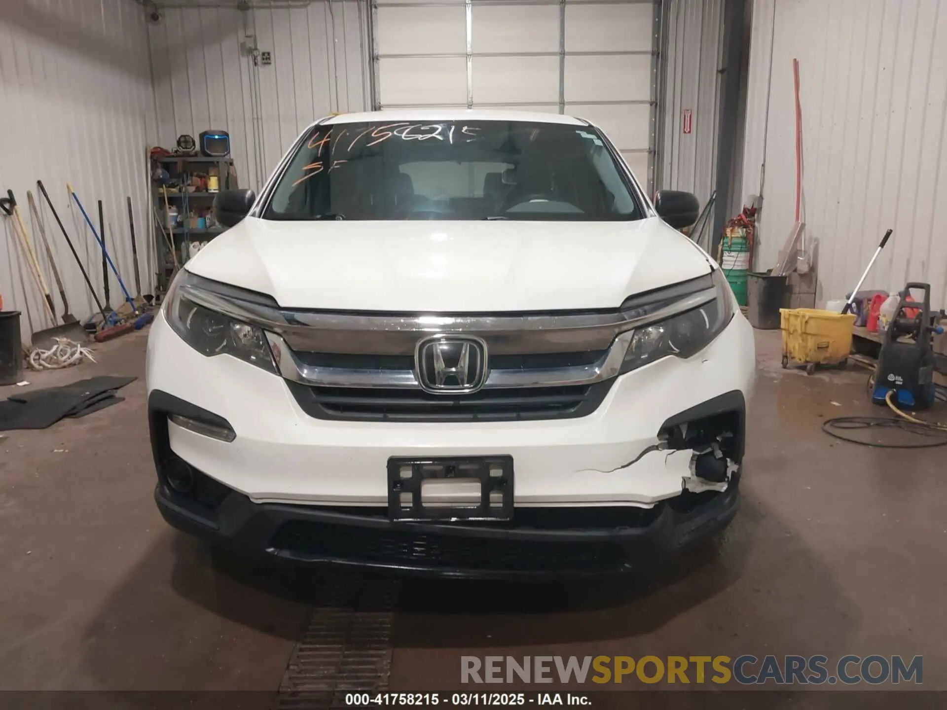13 Фотография поврежденного автомобиля 5FNYF6H13KB086295 HONDA PILOT 2019