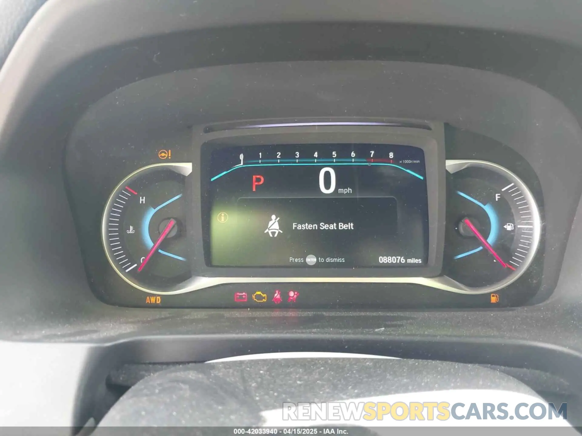 7 Photograph of a damaged car 5FNYF6H15KB054786 HONDA PILOT 2019