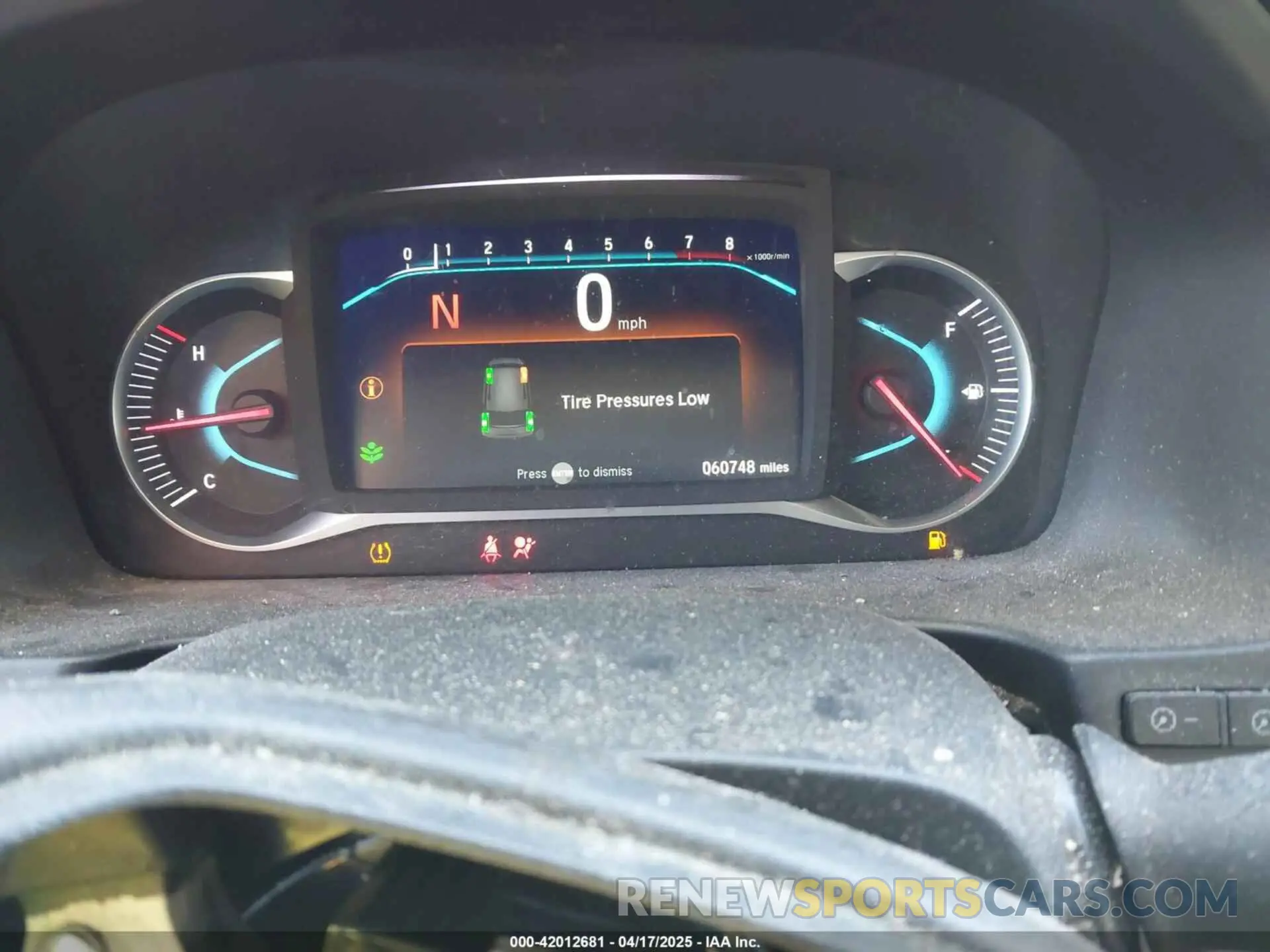 7 Photograph of a damaged car 5FNYF6H19KB081456 HONDA PILOT 2019