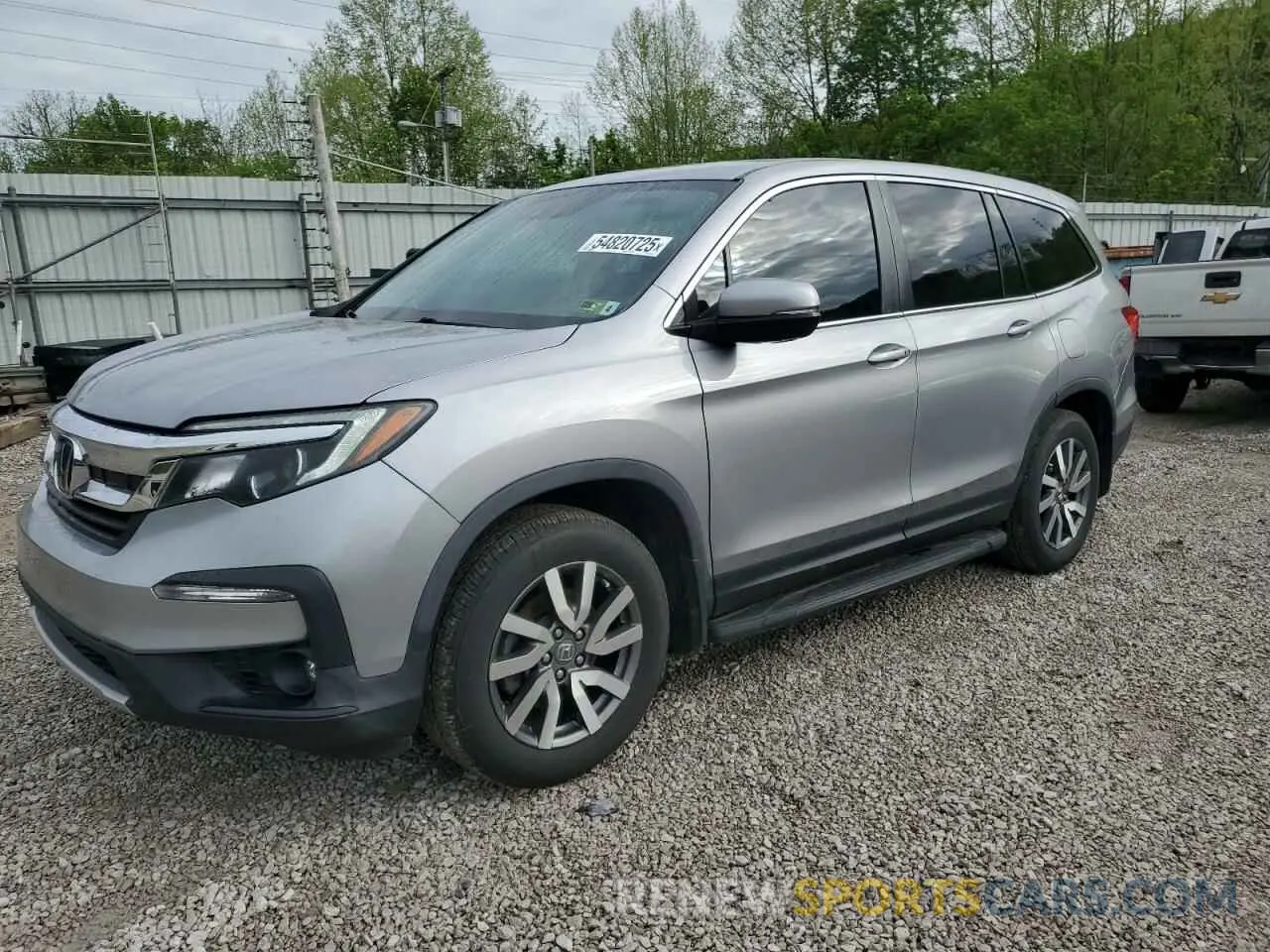 1 Фотография поврежденного автомобиля 5FNYF6H30KB027710 HONDA PILOT 2019