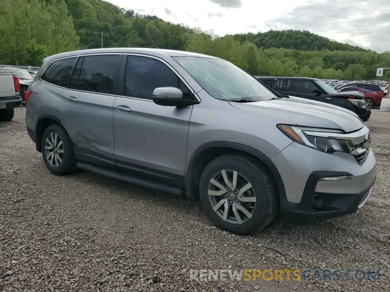 4 Фотография поврежденного автомобиля 5FNYF6H30KB027710 HONDA PILOT 2019