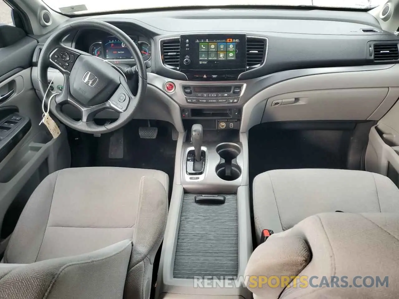 8 Фотография поврежденного автомобиля 5FNYF6H30KB027710 HONDA PILOT 2019