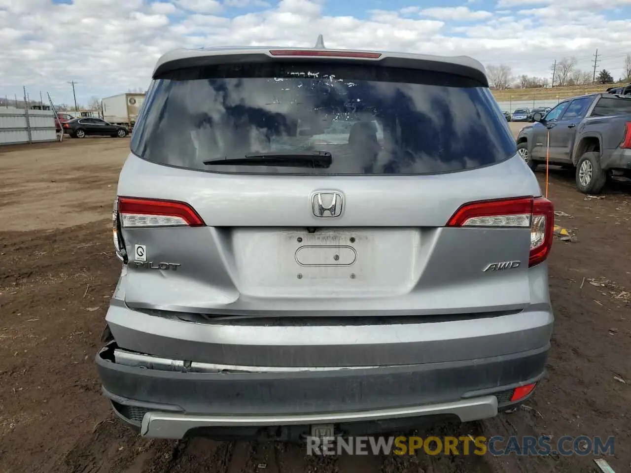 6 Photograph of a damaged car 5FNYF6H31KB093229 HONDA PILOT 2019