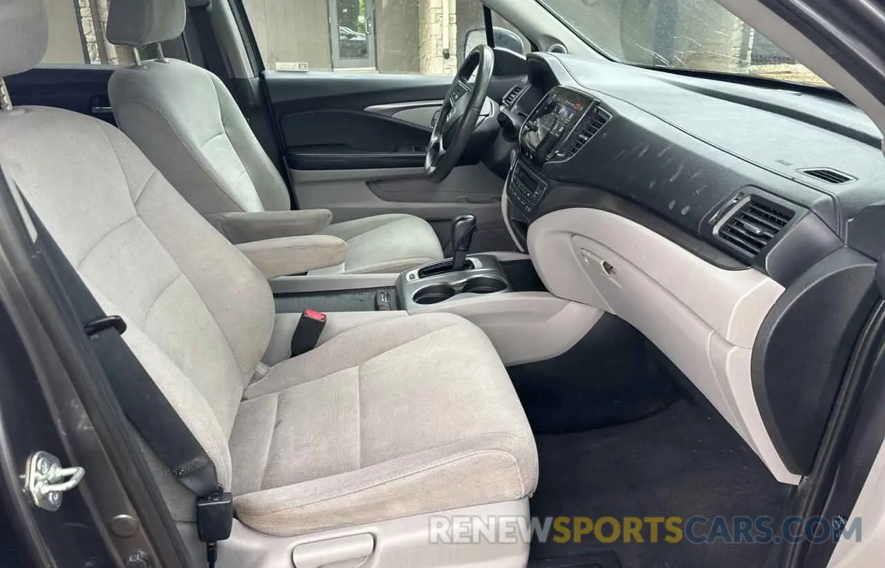 5 Photograph of a damaged car 5FNYF6H32KB020936 HONDA PILOT 2019