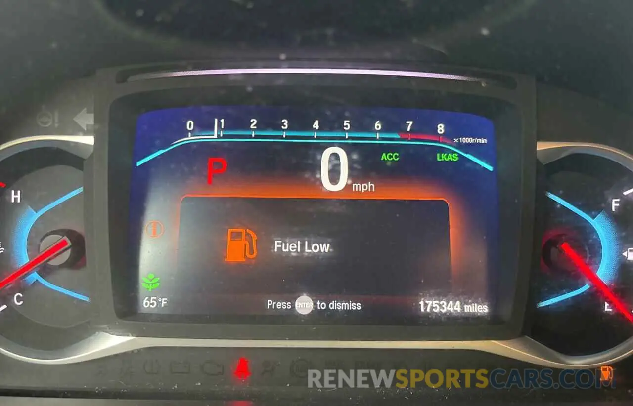 8 Photograph of a damaged car 5FNYF6H32KB020936 HONDA PILOT 2019