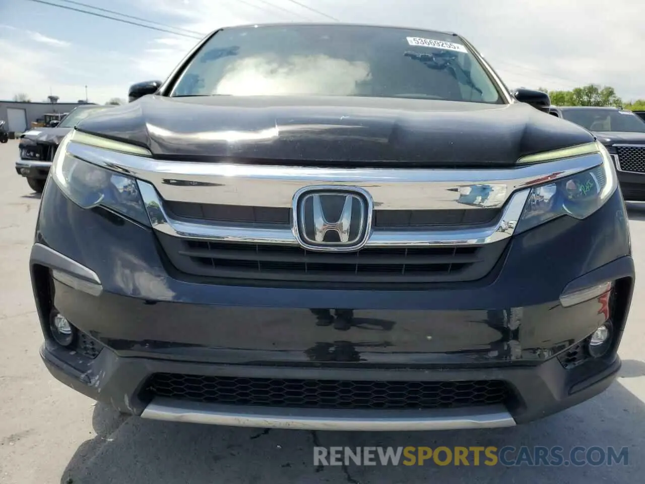 5 Photograph of a damaged car 5FNYF6H32KB048493 HONDA PILOT 2019
