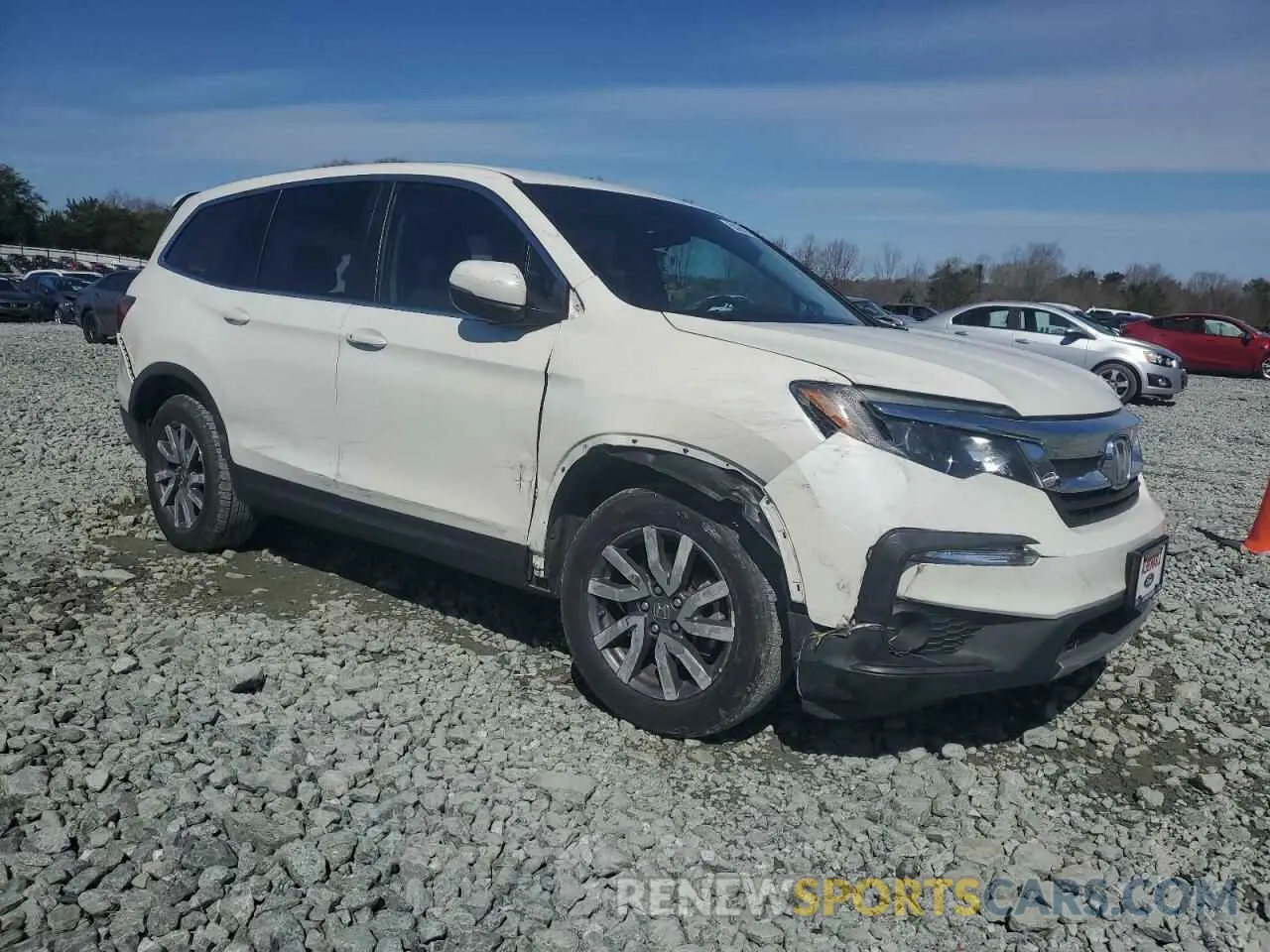 4 Photograph of a damaged car 5FNYF6H33KB064671 HONDA PILOT 2019