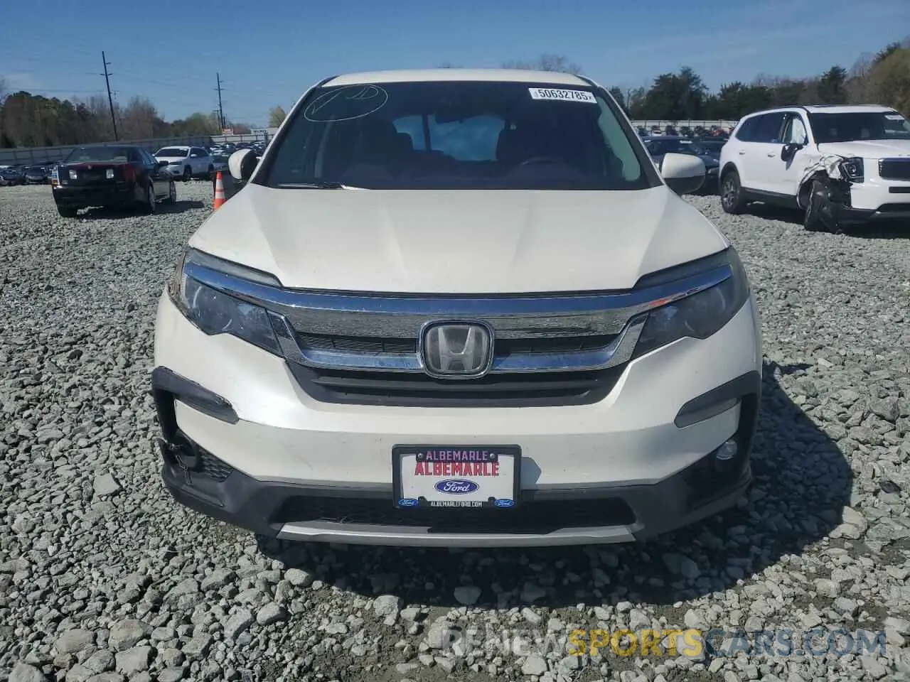 5 Photograph of a damaged car 5FNYF6H33KB064671 HONDA PILOT 2019