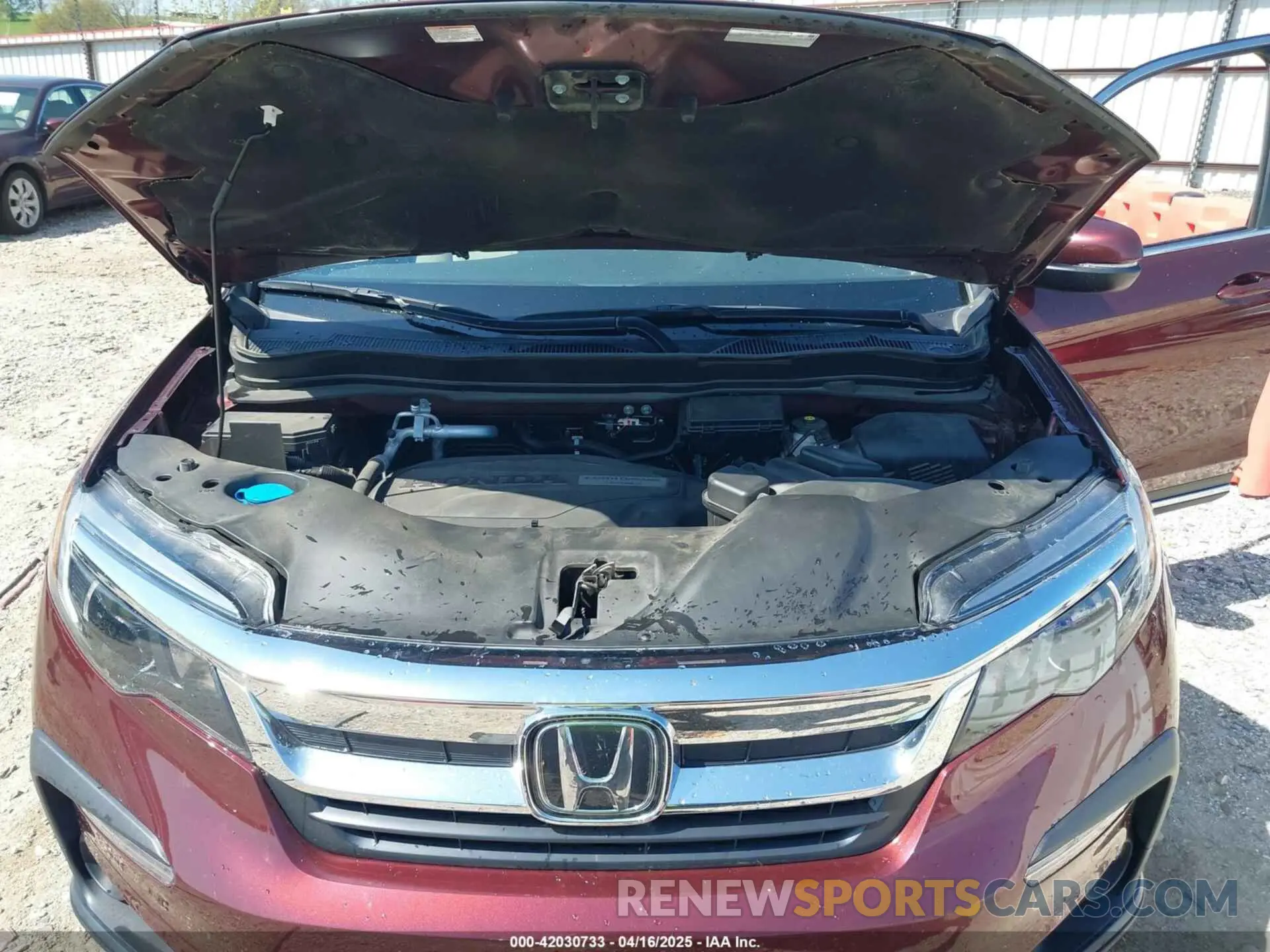10 Фотография поврежденного автомобиля 5FNYF6H36KB009454 HONDA PILOT 2019