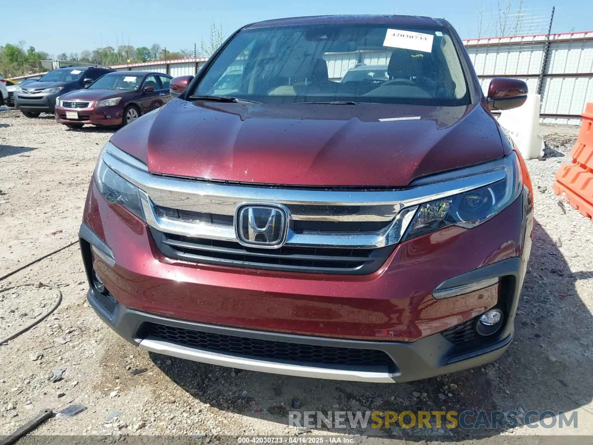 13 Фотография поврежденного автомобиля 5FNYF6H36KB009454 HONDA PILOT 2019