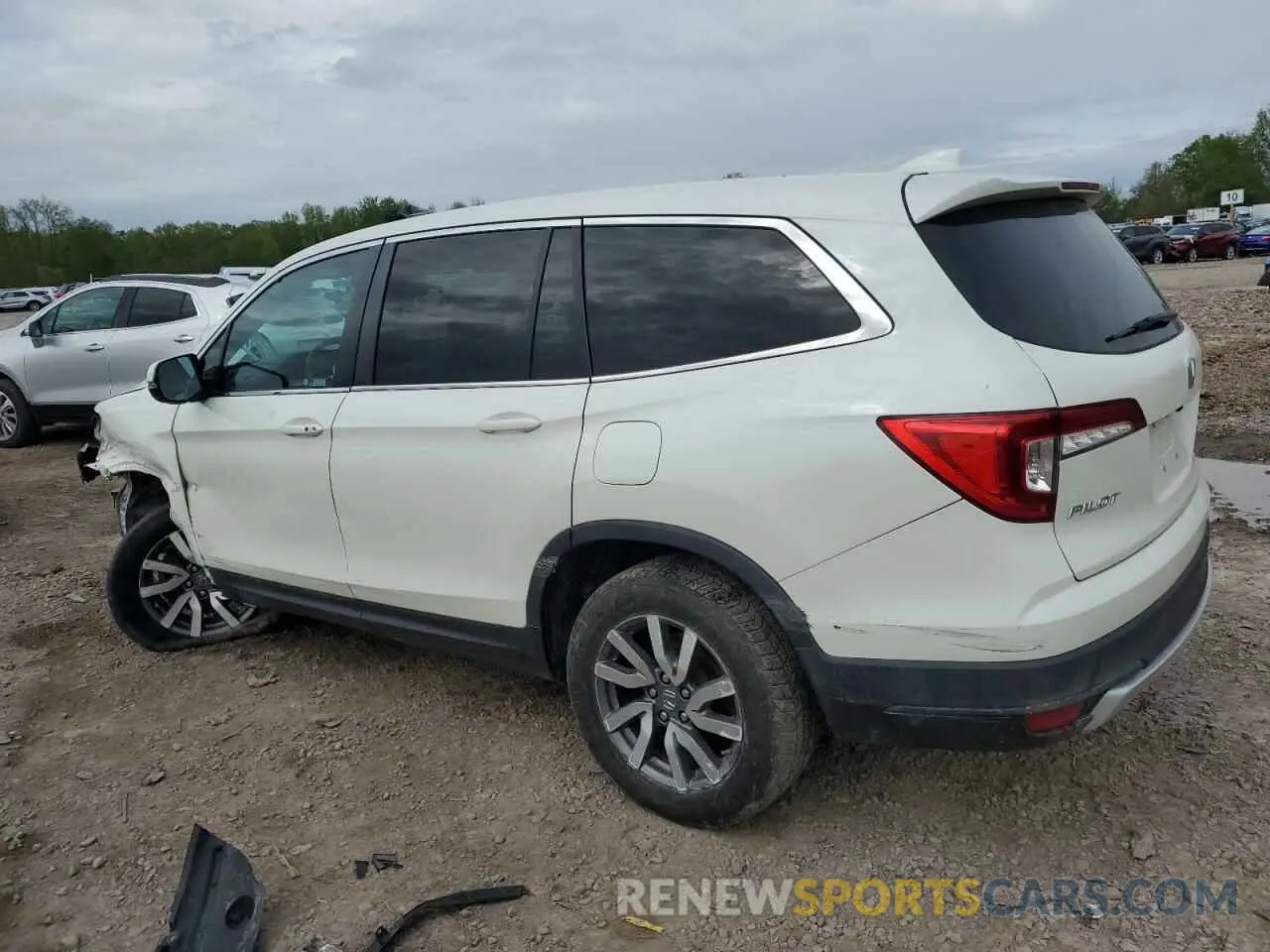 2 Photograph of a damaged car 5FNYF6H36KB056239 HONDA PILOT 2019