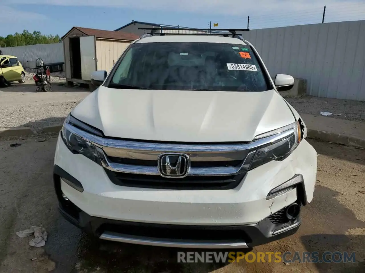 5 Photograph of a damaged car 5FNYF6H39KB037751 HONDA PILOT 2019