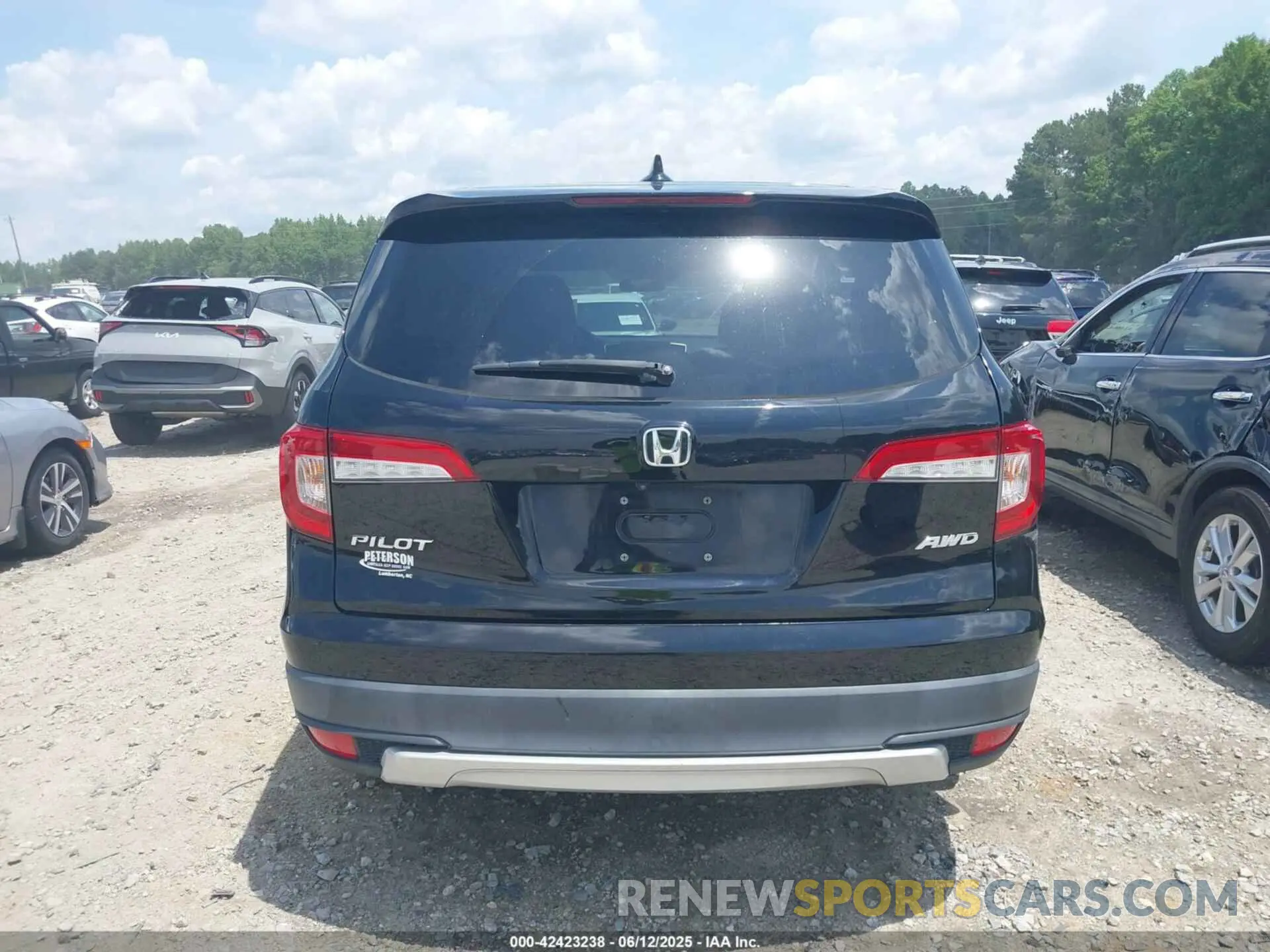16 Фотография поврежденного автомобиля 5FNYF6H3XKB074579 HONDA PILOT 2019