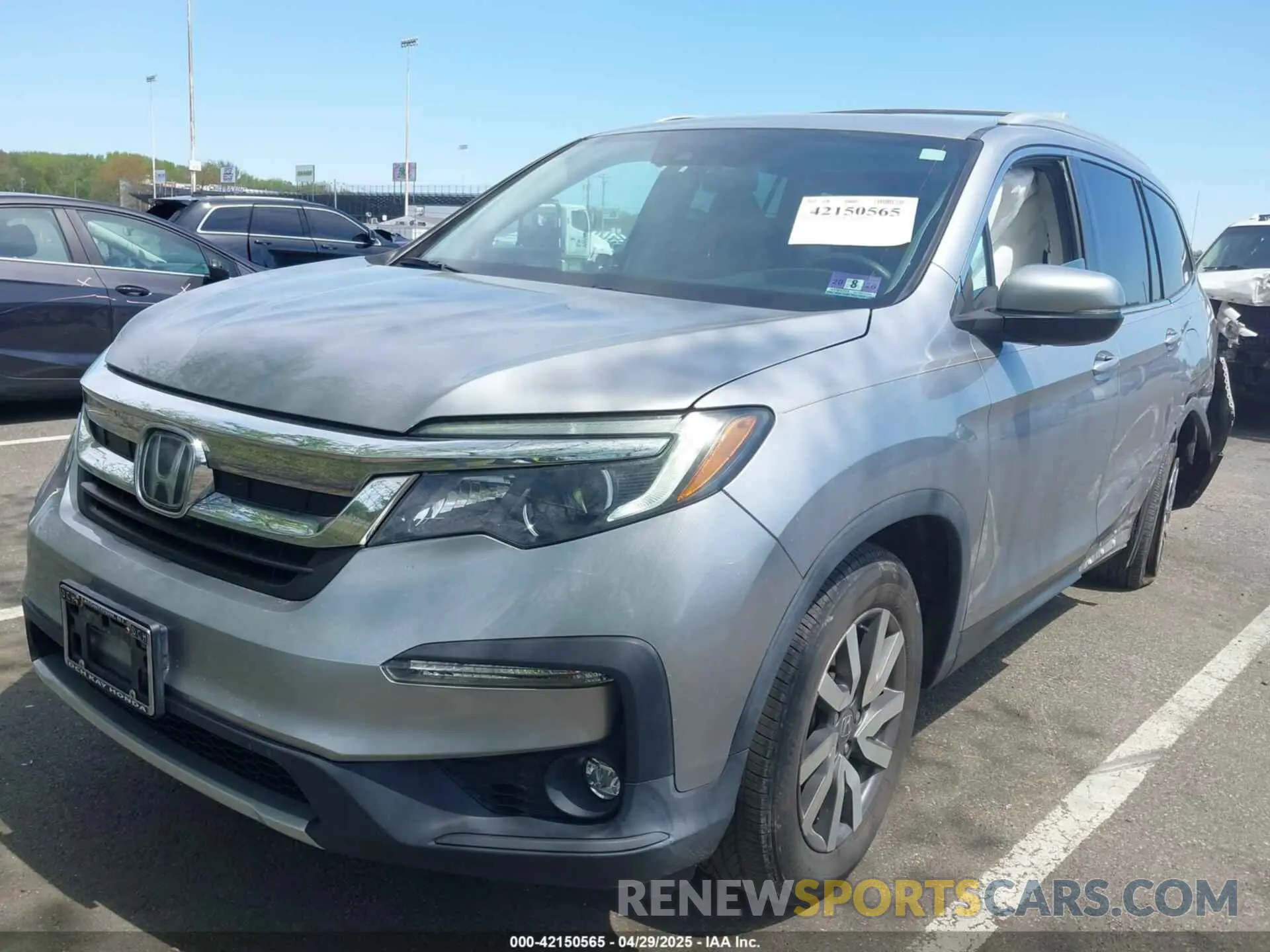2 Фотография поврежденного автомобиля 5FNYF6H3XKB093231 HONDA PILOT 2019