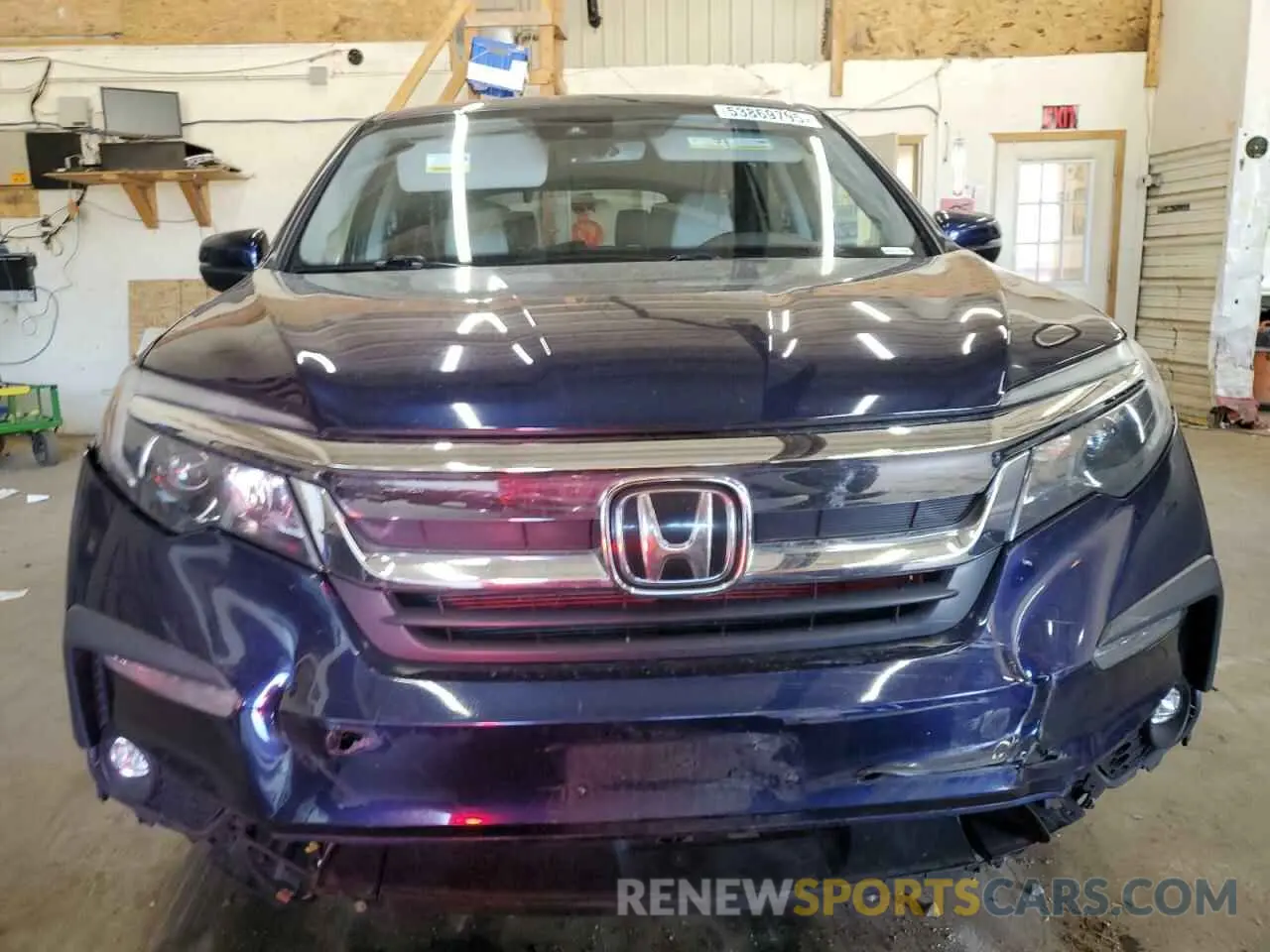 5 Фотография поврежденного автомобиля 5FNYF6H41KB068016 HONDA PILOT 2019