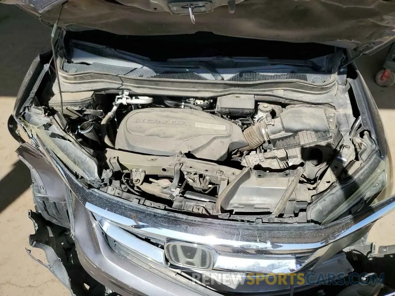 12 Photograph of a damaged car 5FNYF6H50KB058778 HONDA PILOT 2019