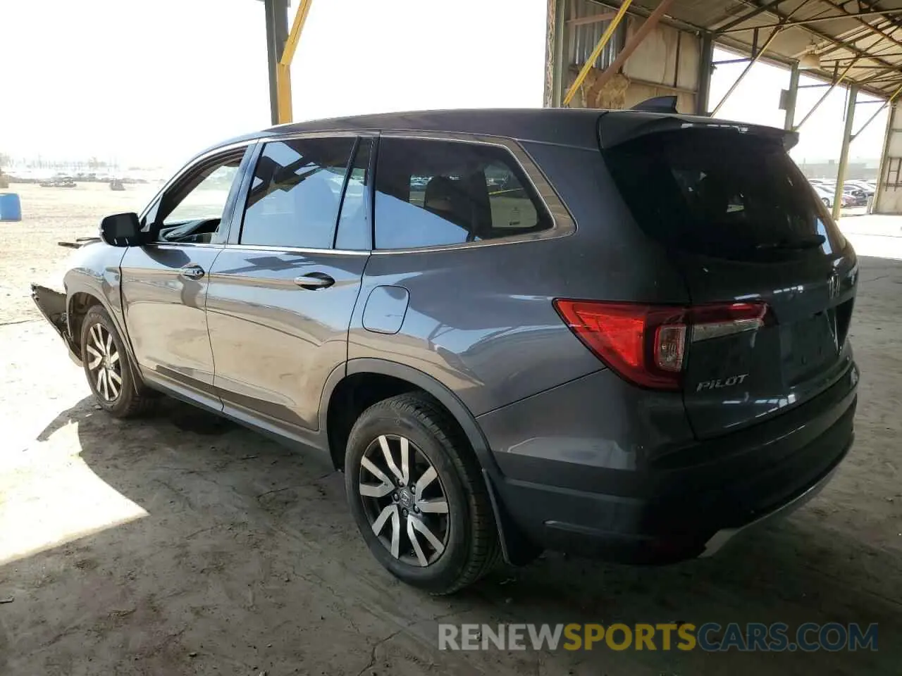 2 Photograph of a damaged car 5FNYF6H50KB058778 HONDA PILOT 2019