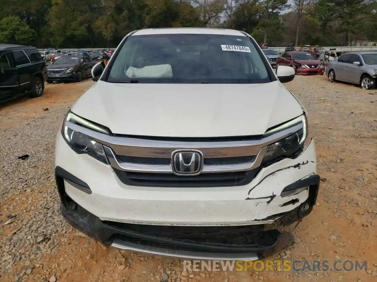 5 Photograph of a damaged car 5FNYF6H51KB046154 HONDA PILOT 2019