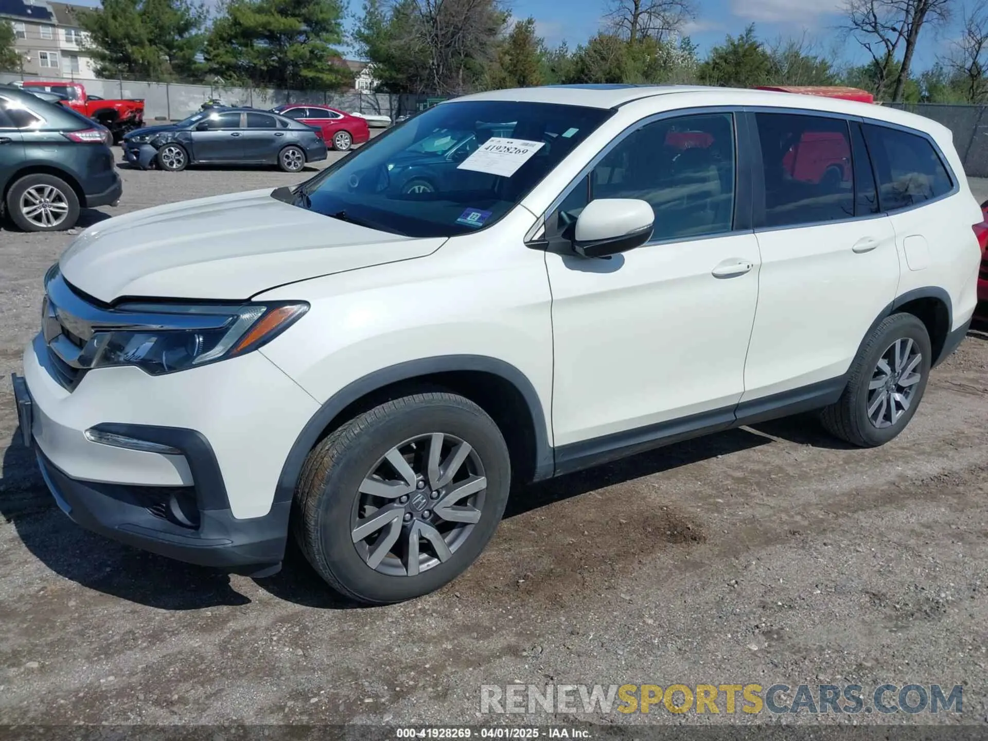 2 Фотография поврежденного автомобиля 5FNYF6H51KB052648 HONDA PILOT 2019