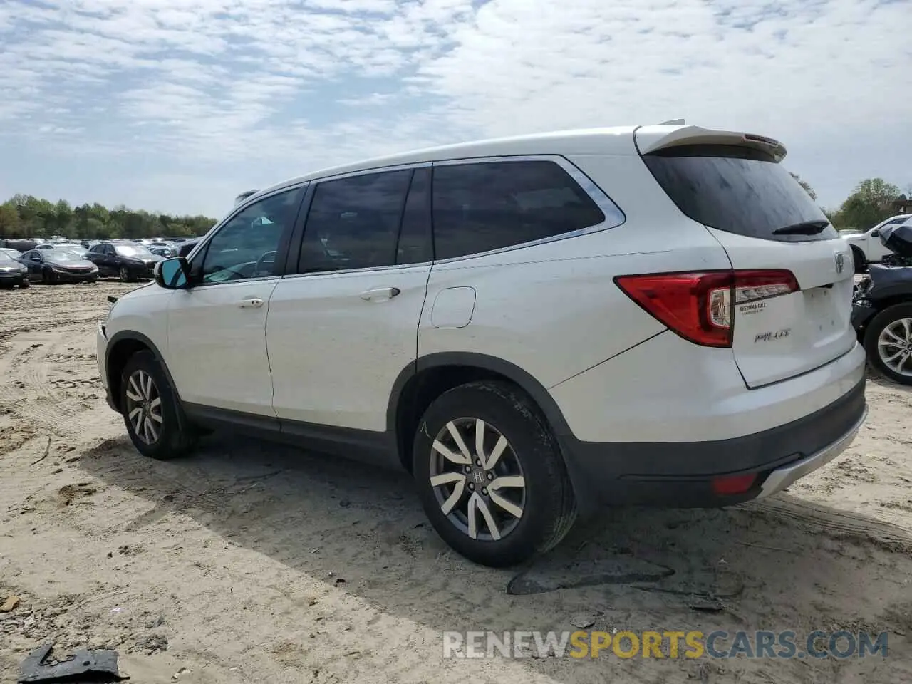 2 Фотография поврежденного автомобиля 5FNYF6H52KB002244 HONDA PILOT 2019