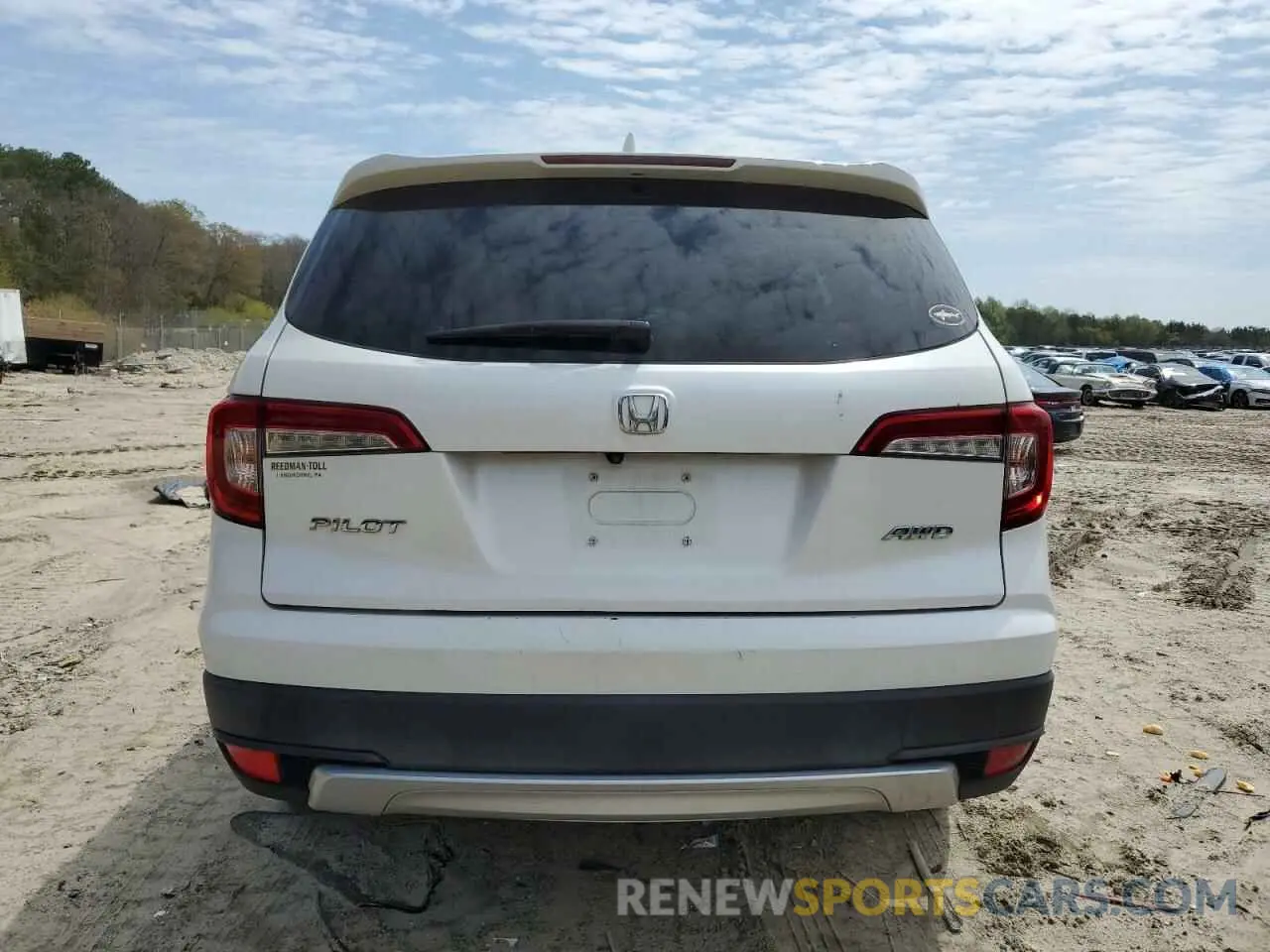 6 Фотография поврежденного автомобиля 5FNYF6H52KB002244 HONDA PILOT 2019