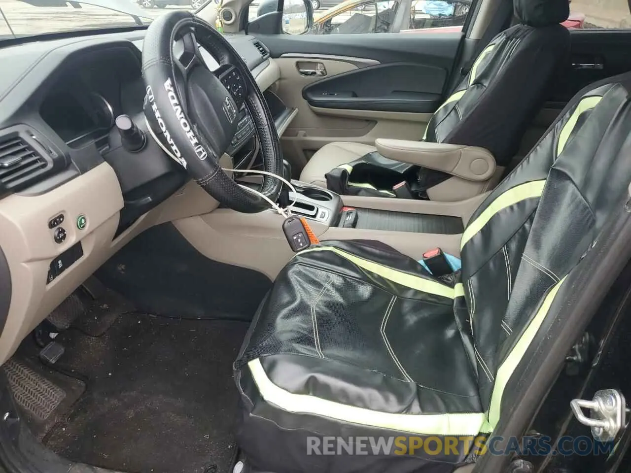 7 Photograph of a damaged car 5FNYF6H52KB041335 HONDA PILOT 2019
